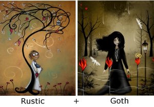 rustic goth defined